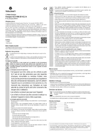 Notice Toolcraft ALG1000 Chargeur de piles