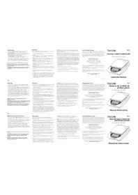 Notice Taylor TE21P Balances de cuisine