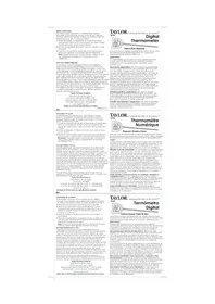 Notice Taylor 9878E Thermomètre