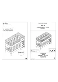 Notice Bopita MIKA Lit superposé