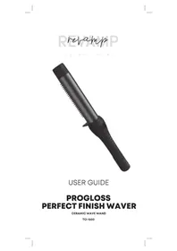 Notice Revamp PROGLOSS PERFECT FINISH WAVER TO1500 Piastra per capelli