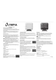 Notice Olymp TV 150 Système d'alarme