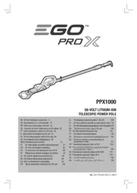 Notice EGO PPCX1000 Multigereedschap