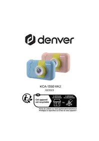 Notice DENVER KCA1350 MK2 Appareil photo