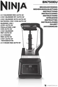 Notice NINJA AUTOIQ BN750EU Blender