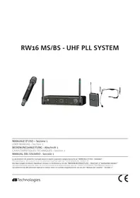 Notice DB Technologies RW16 Microphone