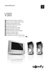Notice SOMFY V300 Citofono video
