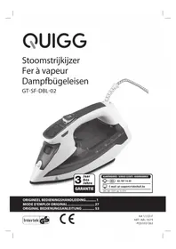 Notice QUIGG GTSFDBL02 Fer à repasser
