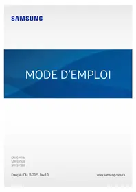 Notice SAMSUNG GALAXY S23 ULTRA Téléphone portable