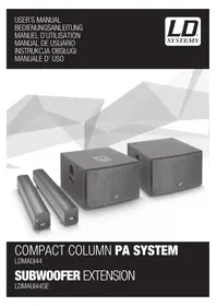 Notice LD Systems MAUI 44SE Haut-parleur