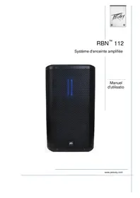 Notice PEAVEY RBN 112 Haut-parleur