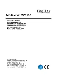 Notice Idealgas WELD108 Chalumeau de soudage