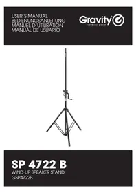 Notice Gravity SP 4722 B Support des enceintes