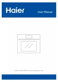 Notice HAIER HWO45NM6OXB2 Piekarnik
