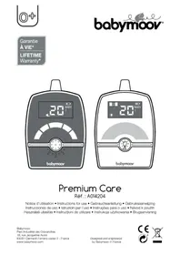 Notice BABYMOOV PREMIUM CARE A014204 Monitory dla niemowląt