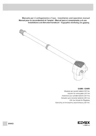 Notice Vimar ELVOX EAM9.L Torautomatik