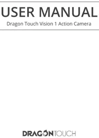 Notice Dragon Touch VISION 1 Videocámara