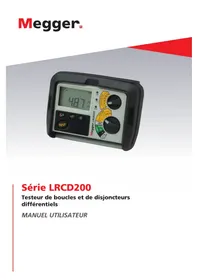 Notice Megger LT300 équipements de mesure