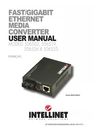Notice Intellinet 506502 Convertisseur audio/vidéo