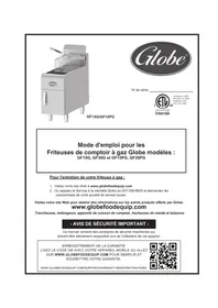 Notice Globe GF30PG Friteuse
