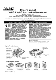 Notice Dri Eaz VELO PRO Chauffage