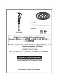 Notice Globe GIB75016 Blender