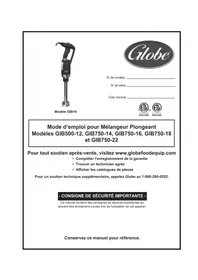 Notice Globe GIB75022 Blender