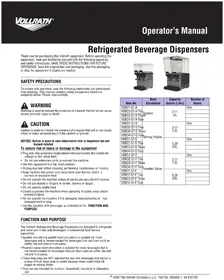 Notice Vollrath 40858 Máquinas de envasado al vacío