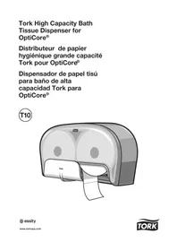 Notice Tork OPTICORE T10 Distributeur de papier hygiénique