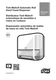 Notice Tork ELEVATION MATIC H1 Distributeur de savon