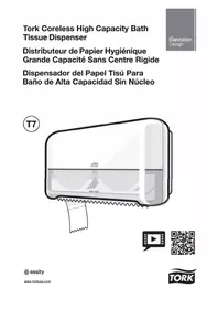 Notice Tork ELEVATION T7 Distributeur de papier hygiénique