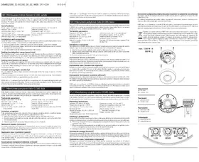 Notice Emos G1180 Détecteur de mouvement