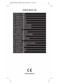 Notice Emos N9321 Încărcător de baterii