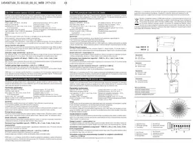 Notice Emos G1110 Détecteur de mouvements