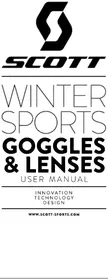Notice SCOTT SHIELD GOGGLE Bicicleta