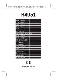 Notice Emos H4051 Surveillance Camera