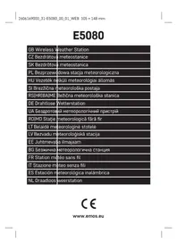 Notice Emos E5080 Station Météo