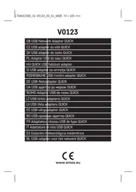 Notice Emos V0123 Nabíječka telefonu