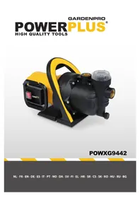 Notice PowerPlus POWXG9442 Pump