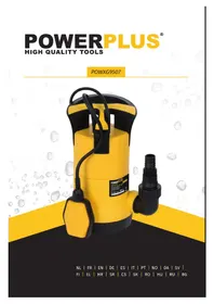Notice PowerPlus POWXG9507 Pump