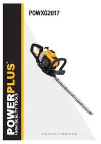 Notice PowerPlus POWXG2017 Ножици за жив плет