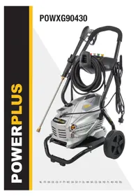 Notice PowerPlus POWXG90430 Lavadora de alta pressão