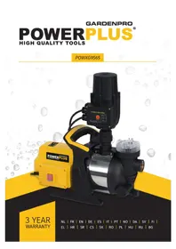 Notice PowerPlus POWXG9565 Pump