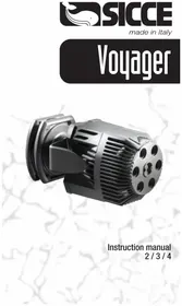 Notice Sicce VOYAGER 3 Pompe