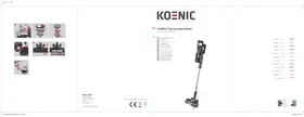 Notice Koenic KVR 25221 Odkurzacz