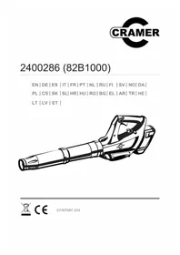 Notice Cramer 82B1000 Suflantă