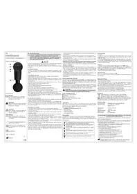 Notice MEDISANA MG 150 Appareil de massage