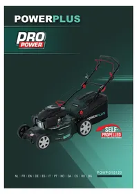 Notice PowerPlus POWPG10120 Mașină de tuns iarba