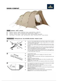 Notice Nomad DOGON 4 COMPACT Tente