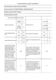 Notice PRIVILEG PWWT X 76G6 DE N Sèche-linge